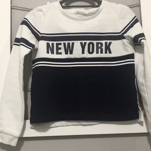 Girls New York long sleeve